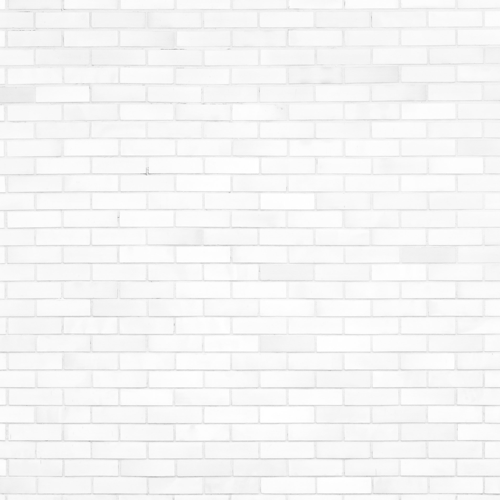 White brick background